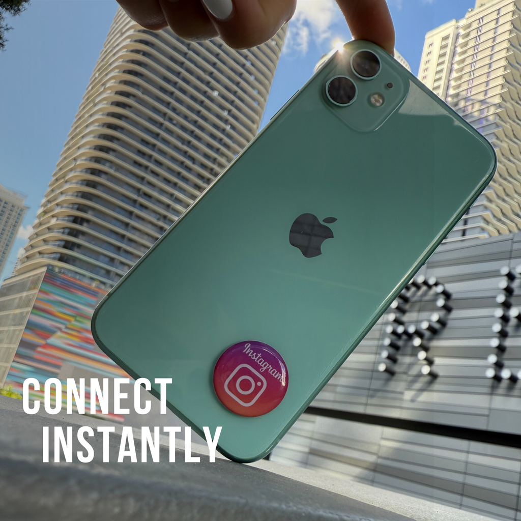 Instagram NFC Sticker – Share Social Media With Just a Tap