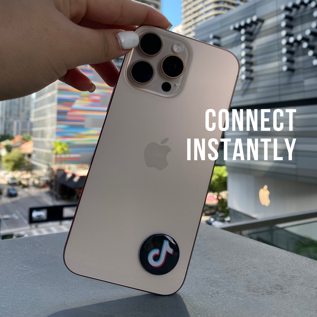 TikTok NFC Sticker –Share Social Media With Just a Tap