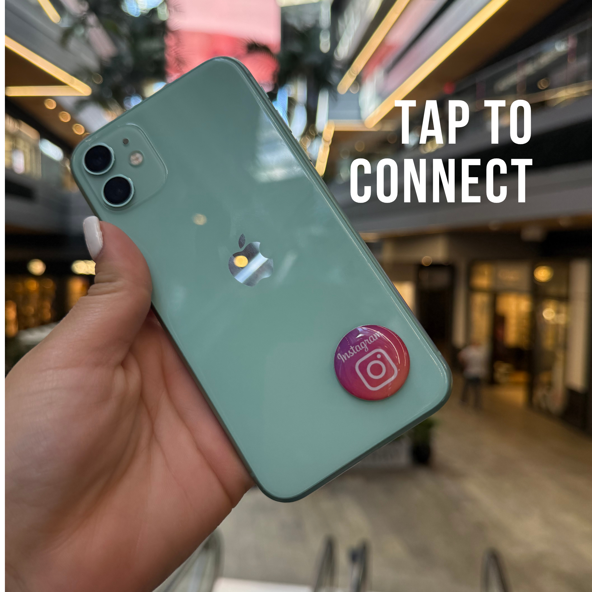 Instagram NFC Sticker – Share Social Media With Just a Tap
